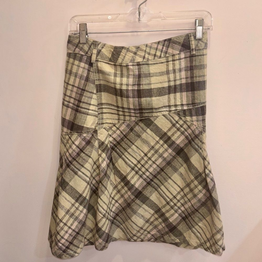 Sherry Taylor Plaid Mini Skirt Plus Size 1X Preppy Academia Y2K - Picture 10 of 16